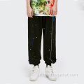 Pantaloni da uomo Draw Rope Splash-Ink Casual all'ingrosso